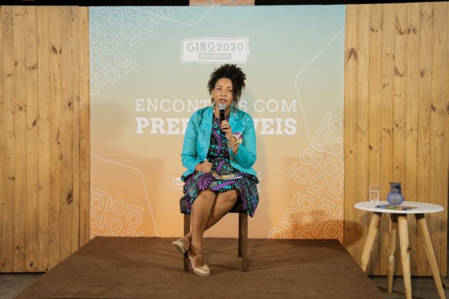 Renata Souza (PSOL) foi a segunda candidata à prefeitura do Rio de Janeiro a participar do debate.